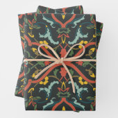 Feuille De Papier Cadeau Motif imprimé en Inde (En situation)