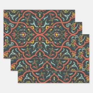 Feuille De Papier Cadeau Motif imprimé en Inde