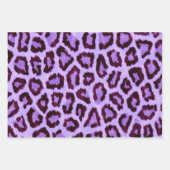Feuille De Papier Cadeau Motif imprimé fourrure d'animal léopard guépard (Devant 3)