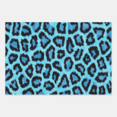 Feuille De Papier Cadeau Motif imprimé fourrure d'animal léopard guépard (Devant 2)