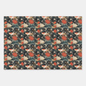 Feuille De Papier Cadeau Motif japonais N°1 | (Devant)