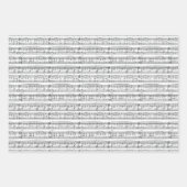 Feuille De Papier Cadeau Motif Jingle Bells moderne (Devant 2)