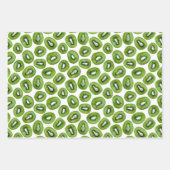 Feuille De Papier Cadeau Motif Kiwi vert (Devant 2)