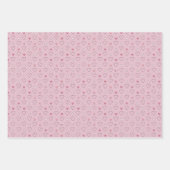Feuille De Papier Cadeau Motif Little Hearts and Dots (Devant 3)
