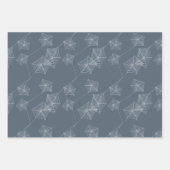 Feuille De Papier Cadeau Motif lunatique mignon d'Halloween (Devant 3)