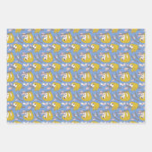 Feuille De Papier Cadeau Motif Maman and Baby Sloth (Devant 2)