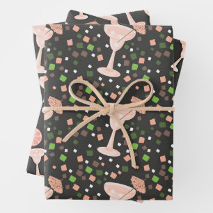 Feuille De Papier Cadeau Motif Margarita