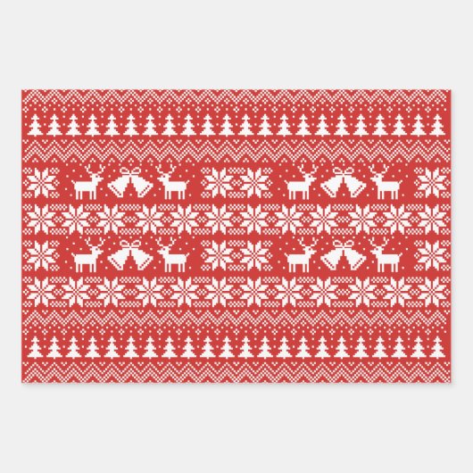 Feuille De Papier Cadeau Motif moche (Devant)