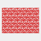 Feuille De Papier Cadeau motif nordique scandi nordic (Devant)