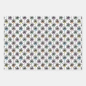 Feuille De Papier Cadeau Motif Paint Drop Palm Tree (Devant)