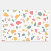 Feuille De Papier Cadeau Motif pastel moderne (Devant 3)