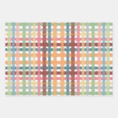 Feuille De Papier Cadeau Motif pastel pointillé (Devant)