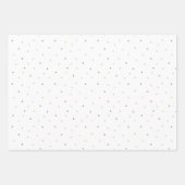 Feuille De Papier Cadeau Motif Pastel Triangle (Devant)