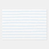 Feuille De Papier Cadeau Motif Preppy Peint à la main (Devant 3)