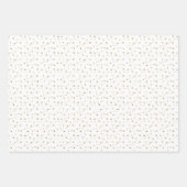 Feuille De Papier Cadeau Motif Rainbow Et Polka Dot (Devant 3)