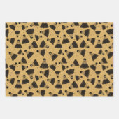 Feuille De Papier Cadeau Motif rétro Badminton Shuttlecock (Devant 2)