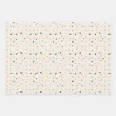 Feuille De Papier Cadeau Motif Retro Squiggle (Devant)