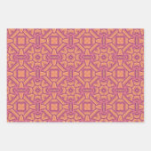 Feuille De Papier Cadeau motif rose (Devant 2)