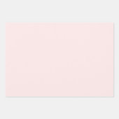 Feuille De Papier Cadeau Motif rose avec nuances de rose correspondant (Devant 2)