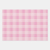 Feuille De Papier Cadeau Motif rose clair (Devant)