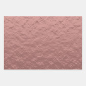 Feuille De Papier Cadeau Motif rose Gold (Devant)