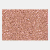 Feuille De Papier Cadeau Motif rose Gold (Devant 3)