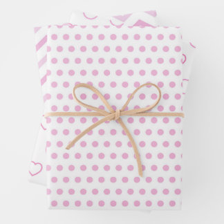 Feuille De Papier Cadeau Motif rose rose de Noël esthétique