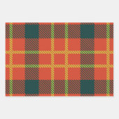 Feuille De Papier Cadeau Motif rouge cool (Devant)