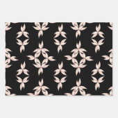 Feuille De Papier Cadeau Motif sans couture de lys (Devant)