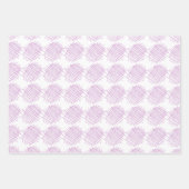 Feuille De Papier Cadeau Motif simple Crisscross (Devant 3)
