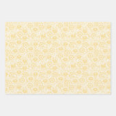 Feuille De Papier Cadeau Motif Sunny Sunflower (Devant)