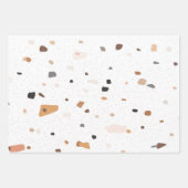 Feuille De Papier Cadeau Motif Terrazzo (Devant 3)