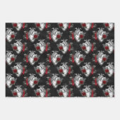 Feuille De Papier Cadeau Motif Vampire (Devant)