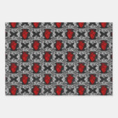 Feuille De Papier Cadeau Motif Vampire (Devant)