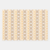 Feuille De Papier Cadeau Motif vedette d'art populaire lituanien traditionn (Devant 3)