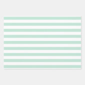 Feuille De Papier Cadeau Motif vert clair (Devant)