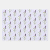 Feuille De Papier Cadeau motif vintage Lavender (Devant)