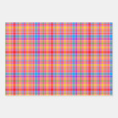 Feuille De Papier Cadeau Motifs chargés (Devant)