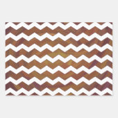 Feuille De Papier Cadeau Motifs coordonnés couleur Brown chaude (Devant 2)