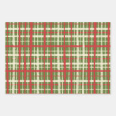 Feuille De Papier Cadeau Motifs de Noël rétro (Devant 2)