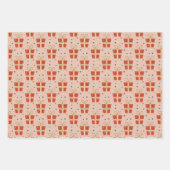 Feuille De Papier Cadeau Motifs de vacances Cute Scandi (Devant 3)