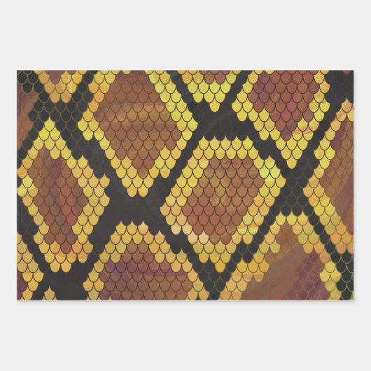 Feuille De Papier Cadeau Motifs d'impression Wild (Devant 3)