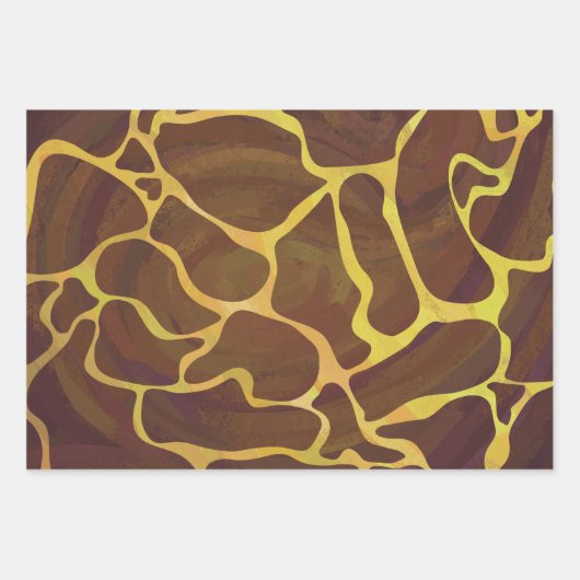 Feuille De Papier Cadeau Motifs d'impression Wild (Devant)