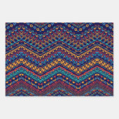 Feuille De Papier Cadeau Motifs ethniques (Devant)