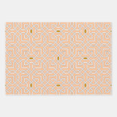 Feuille De Papier Cadeau motifs géométriques islamiques (Devant 3)