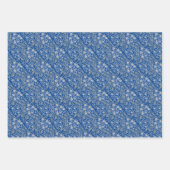 Feuille De Papier Cadeau Motifs italiens. (Devant)