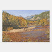 Feuille De Papier Cadeau Mountain Colorado Fall (Devant 3)
