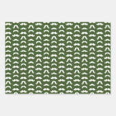 Feuille De Papier Cadeau Moustache (Devant 2)