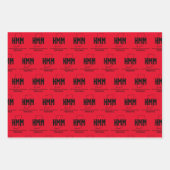 Feuille De Papier Cadeau Mouvement de modernisation du VIH Indiana (Devant)