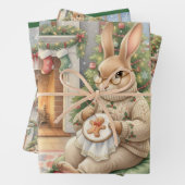 Feuille De Papier Cadeau Ms. Stitchy  (En situation)